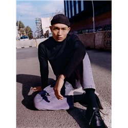 Baggy-Jeans mit Acid-Wascheffekt