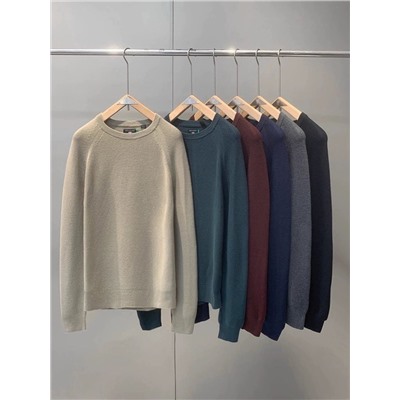 Мужской вязаный хлопковый пуловер  Docker*s