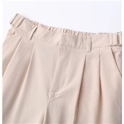 Женские повседневные однотонные прямые широкие брюки