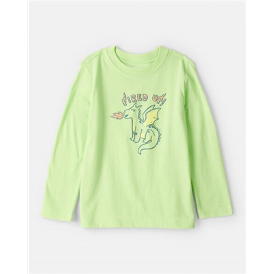 Carter's    Toddler Boy Dumptruck Long-Sleeve Graphic Tee - Blue