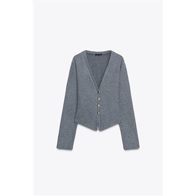 SOFT BUTTON CARDIGAN