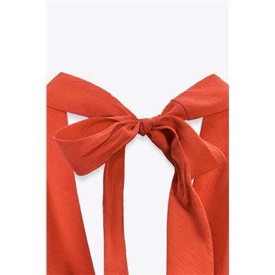 FLOWING DRAPED HALTER TOP