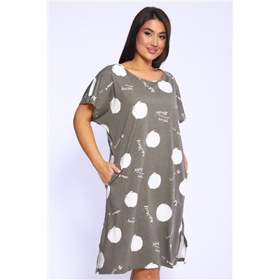 Платье с рисунком горох Арт. 1057