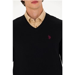 Erkek Siyah Basic Kazak