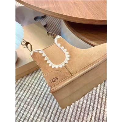 Зимние ботинки на толстой подошве  УГ*Г