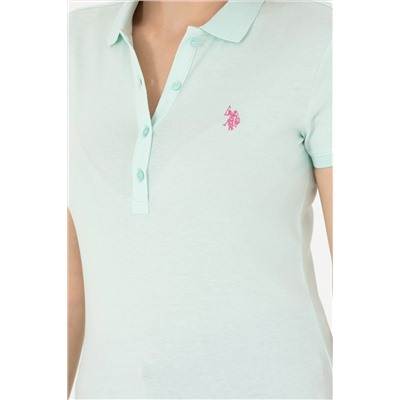 Kadın Su Yeşili Tişört