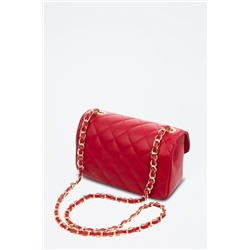 Bandolera de piel Arcola Rojo