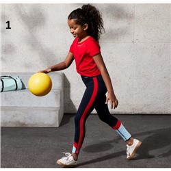 Спортивные лосины для девочек Экспорт (122-176)