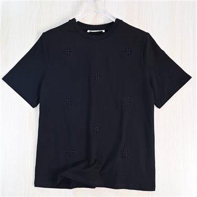 Женская хлопковая футболка  МАНГ*О