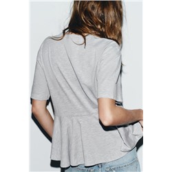 VARSITY FRILL T-SHIRT