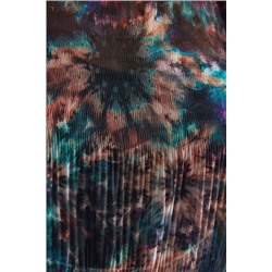 Camiseta rejilla tie-dye