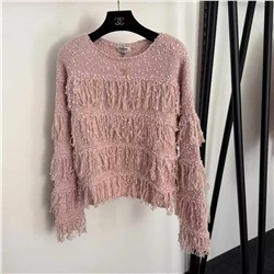 Женский свитер с кисточками   Chane*l