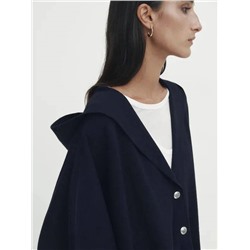 Женская накидка с капюшоном Massimo Dutt*i 🔵   Экспорт. Оригинал