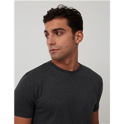 Camiseta Básica, Gris Oscuro