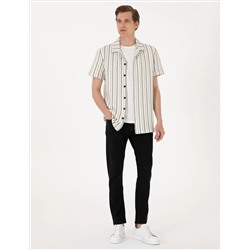 Siyah Slim Fit Jean Pantolon