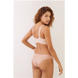 NATURAL Sujetador postoperatorio algodón rosa