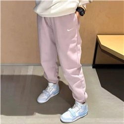 Теплые женские штаны с широкой резинкой на талии   Nik*e Аутлет. Оригинал