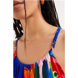Blusa halter tropical