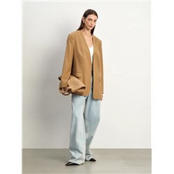 Жакет прямого кроя из костюмной шерсти, ML802/esther