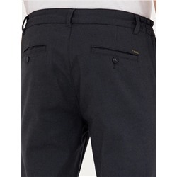 Lacivert Slim Fit Kanvas Pantolon