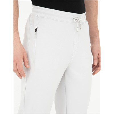 Açık Gri Slim Fit Eşofman Altı