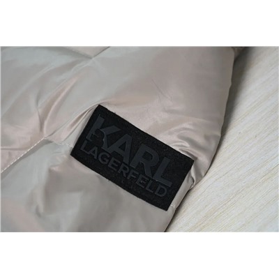 Женский стеганый пуховик средней длины с утиным пухом КАР*Л 😎