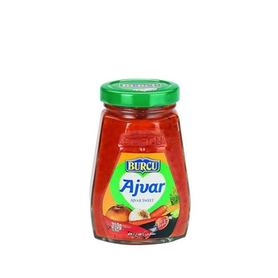 Аджика острая "BURCU" Ajvar Aci 310 гр (стекло)