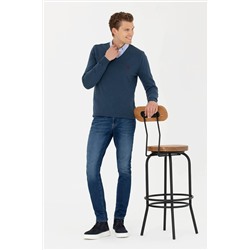 Erkek Lacivert Kazak