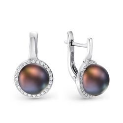 Серьги серебро 52353S2