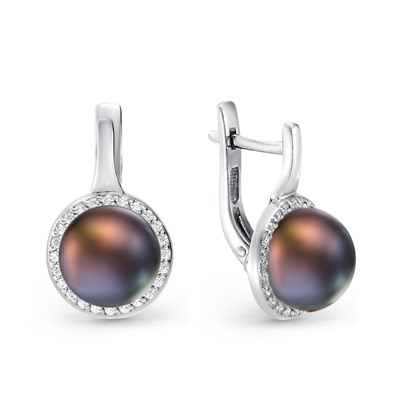 Серьги серебро 52353S2