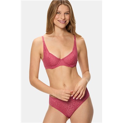 Sujetador con aros y encaje