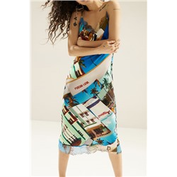 Vestido lencero South Beach