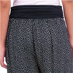 Damen Haremshose mit Allover-Print