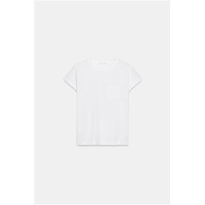 WASHED T-SHIRT WITH POCKET