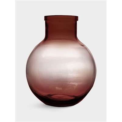 Ваза для цветов, 31 см, стекло, терракот/градиент, Aran