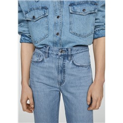 Jeans rectos tiro medio