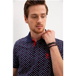 Erkek Lacivert Polo Yaka Tişört