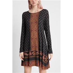 Vestido boho cerrado