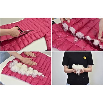 Легкая женская куртка на пуху