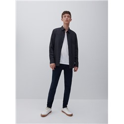 skinny Jeans in Washout-Optik
