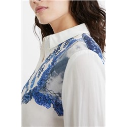 Camisa paisley bordado