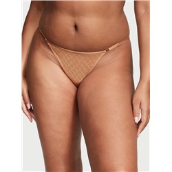 Icon by Victoria's Secret Icon Lace Adjustable Thong Panty