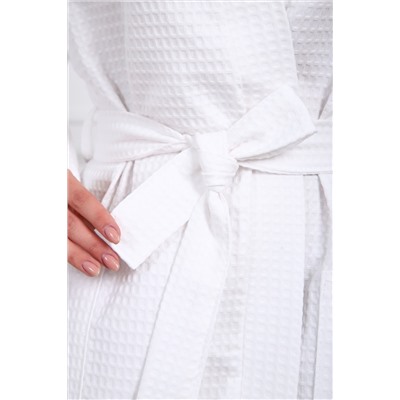Халат вафельный женский