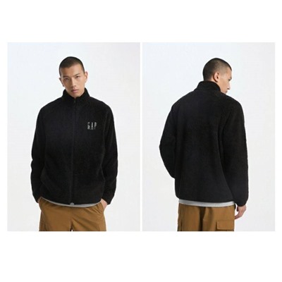 Мягкая толстовка на молнии с воротником стойкой  ГЭ*П