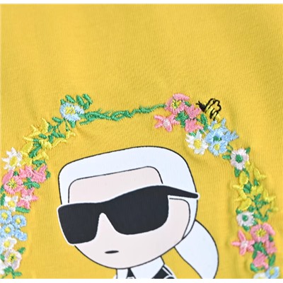 Хлопковая футболка КАР*Л 😎