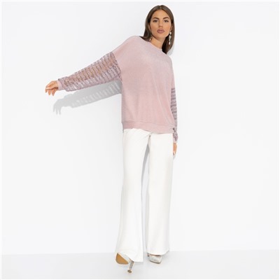 Свитшот нарядный, Роскошь без пафоса (розовый)