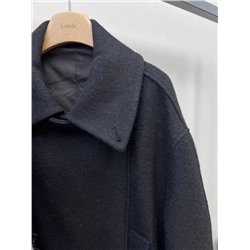 Шерстяное укороченное пальто  LEMAIR*E