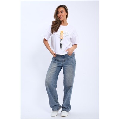 Футболка женская Modellance с принтом 32076