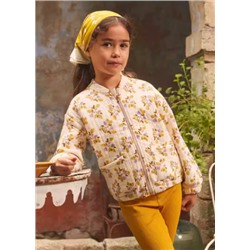 Тонкая кофта на замке для девочек