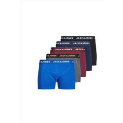 Jack & Jones Erkek 5'li Boxer - Jackyle Trunk Try 12233060